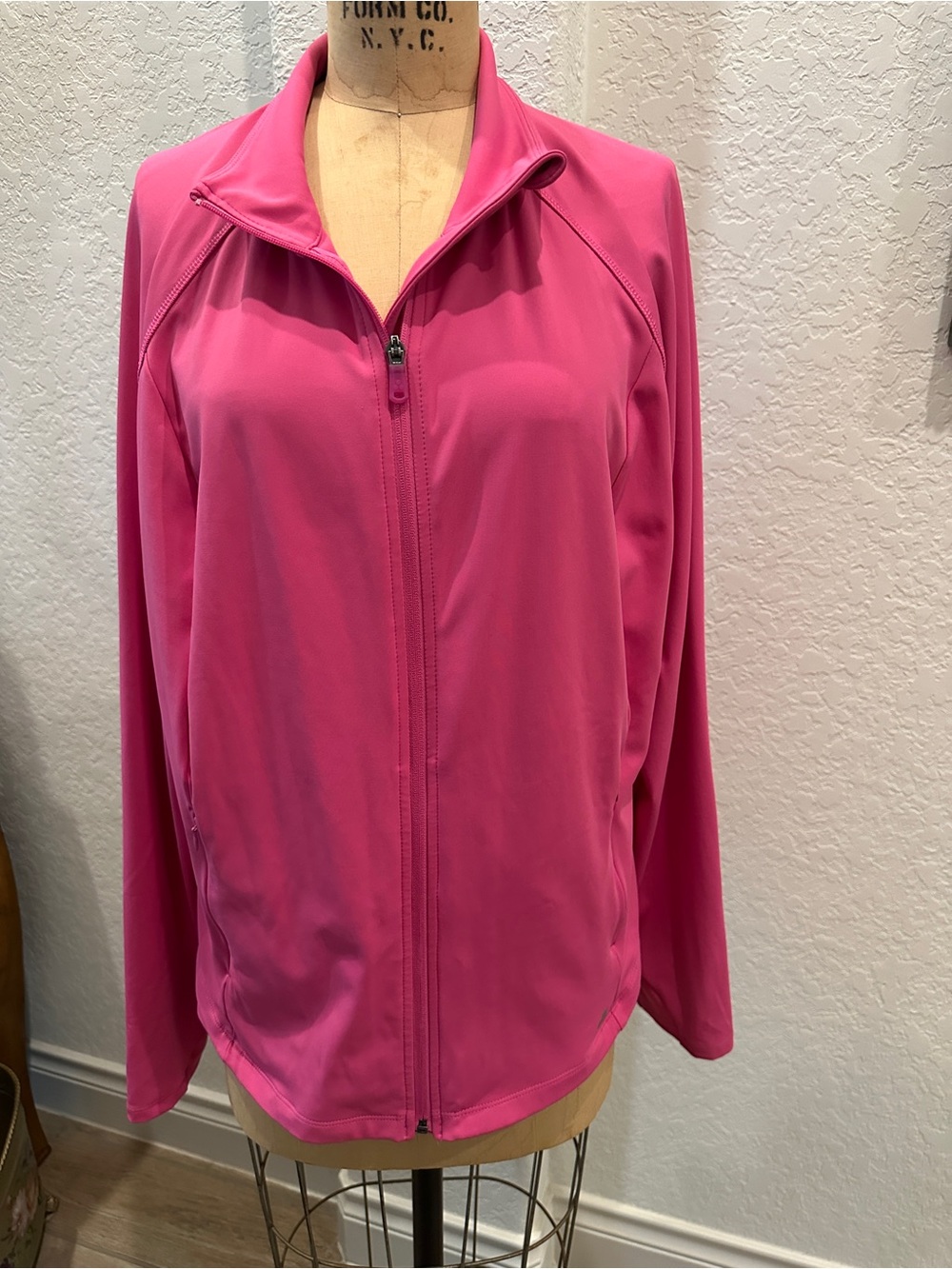 tek gear Hot Pink Ultrastretch Athletic Jacket